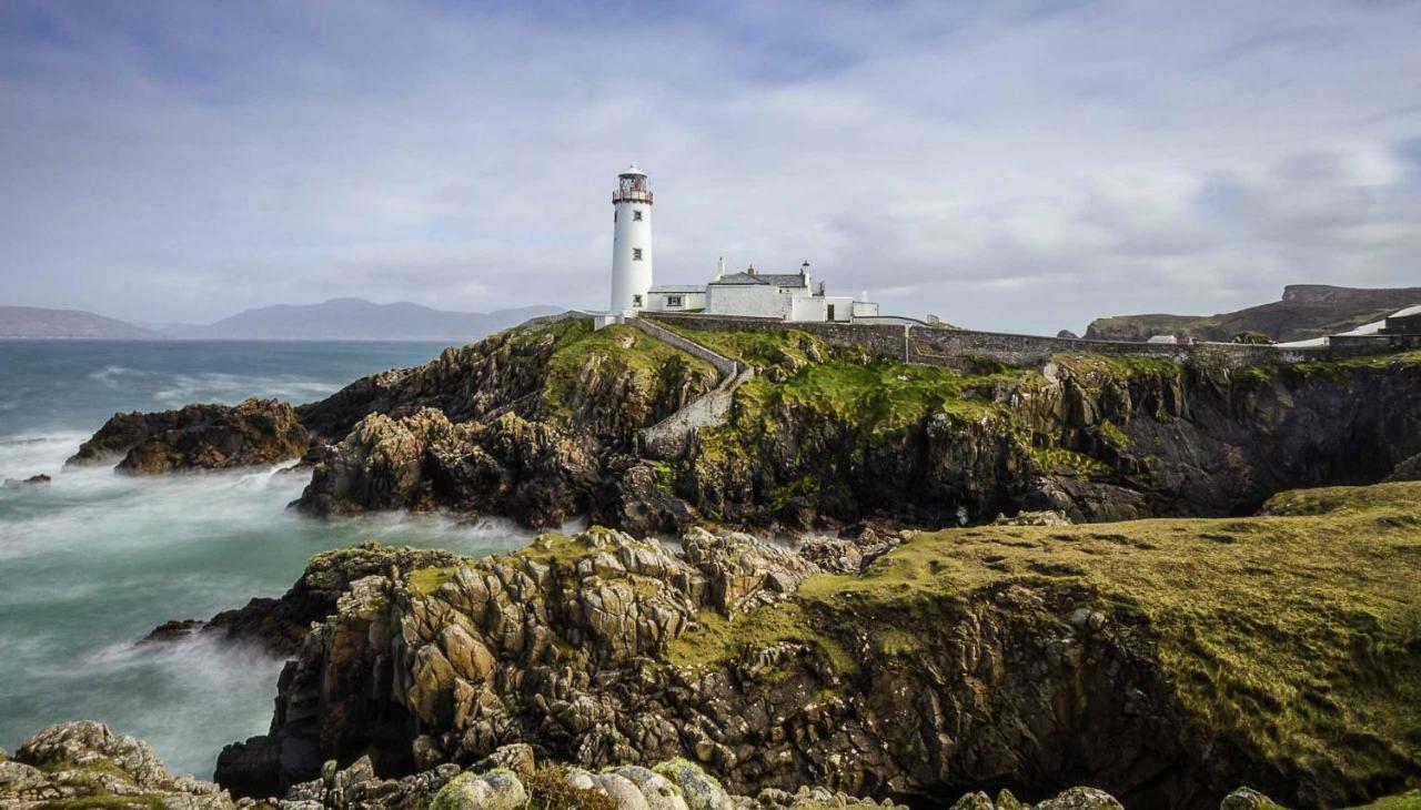 Villa Fanad Lighthouse Letterkenny Exterior foto